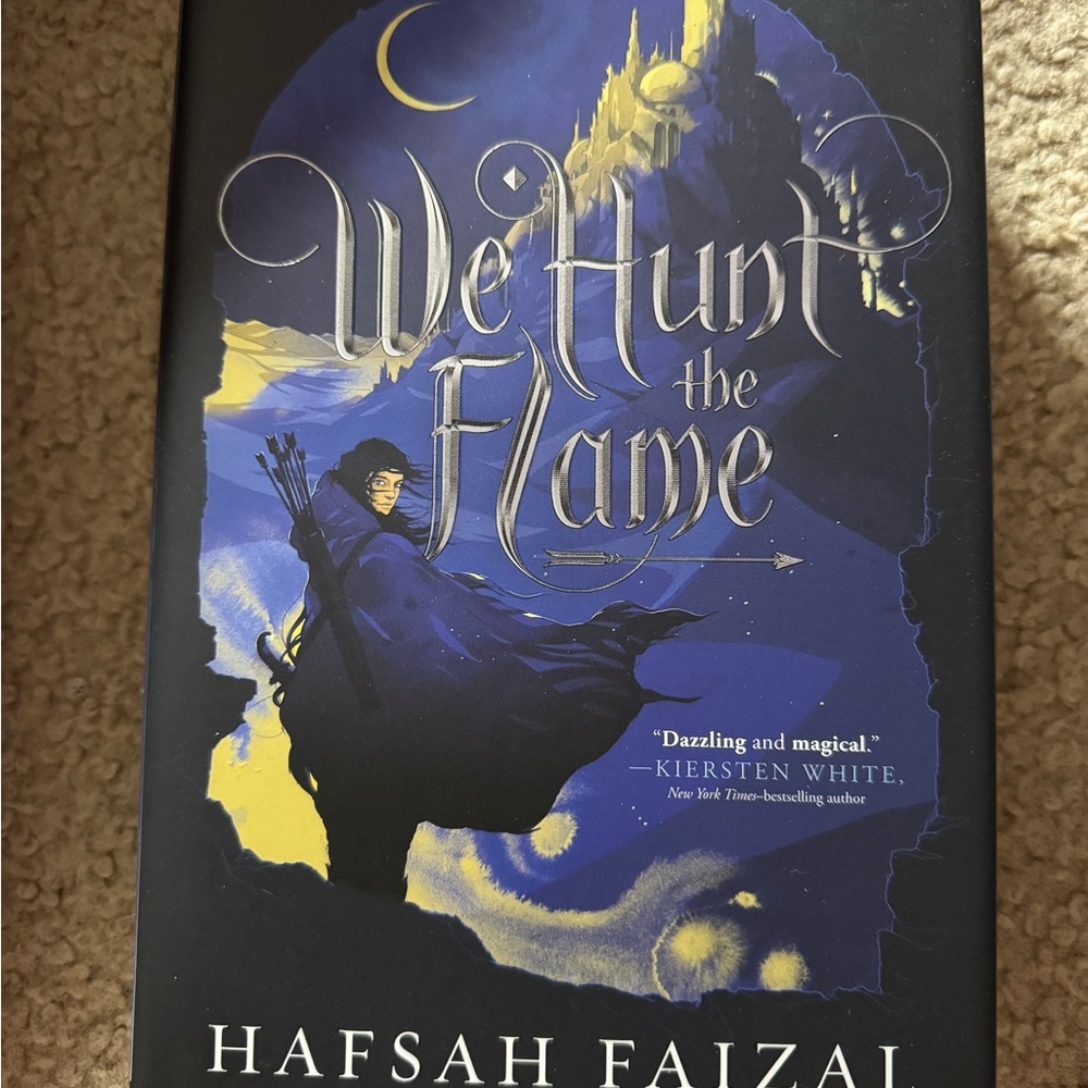 Signed Edition: We Hunt the Flame Hardcover Book by Hafsah Faizal
